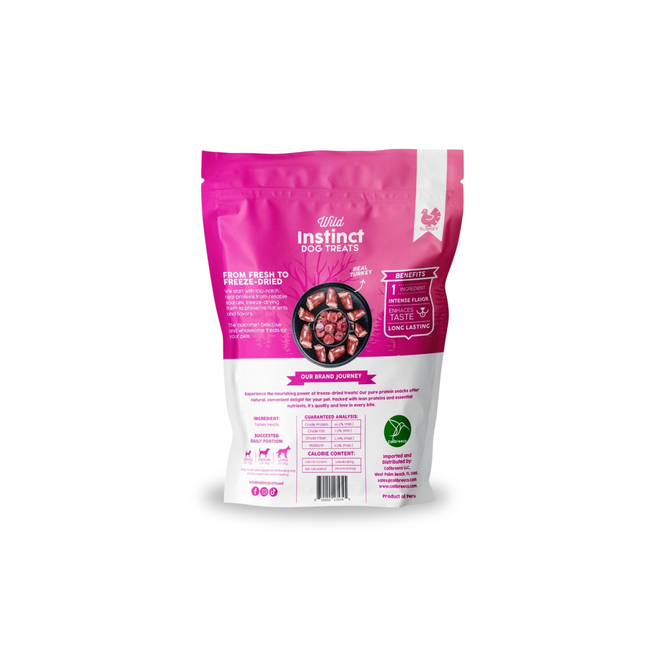Turkey Hearts - Dog Treats