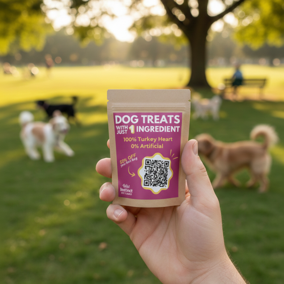 Turkey Heart Sample Minis - Dog Treats