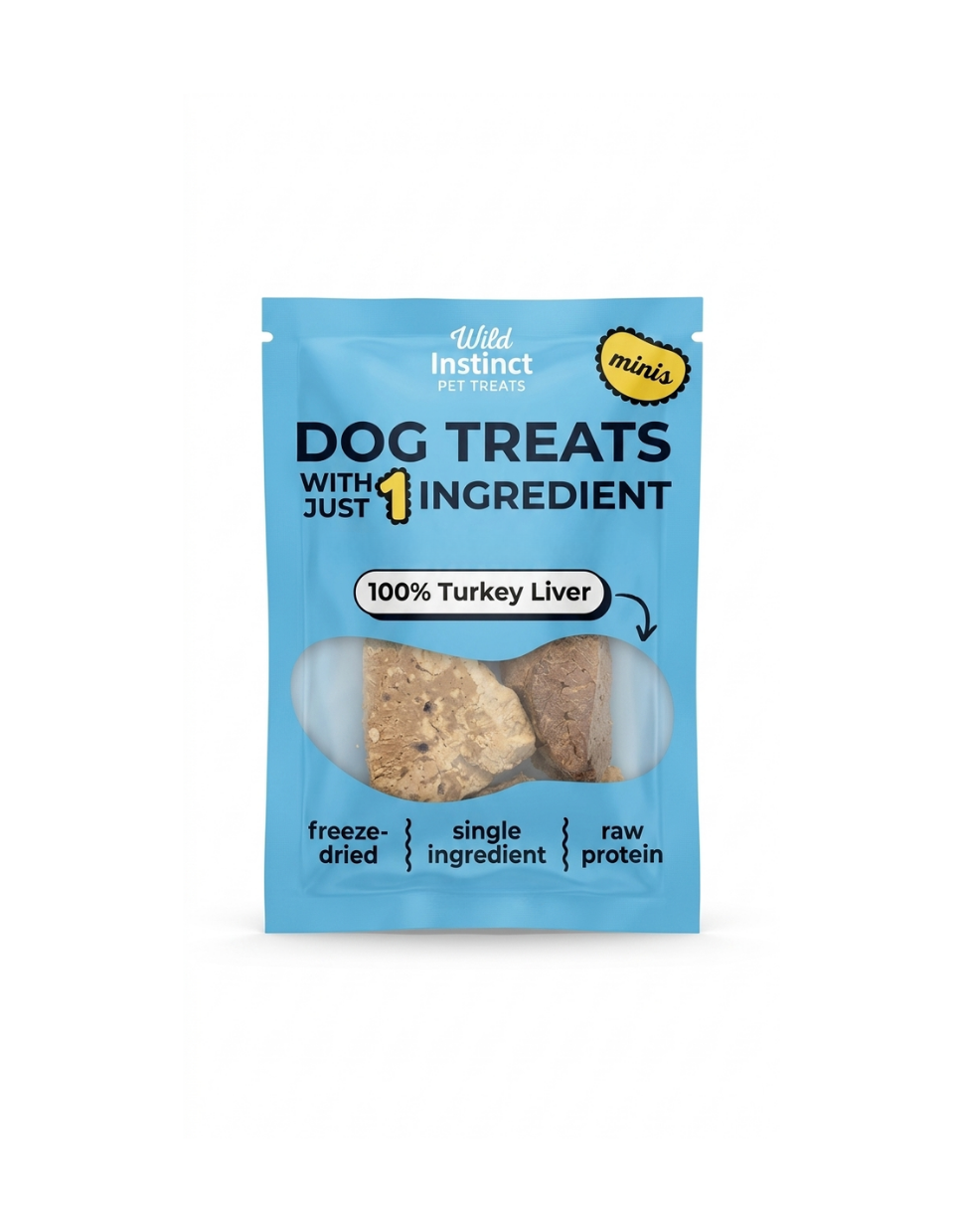 Turkey Liver Minis - Dog Treats