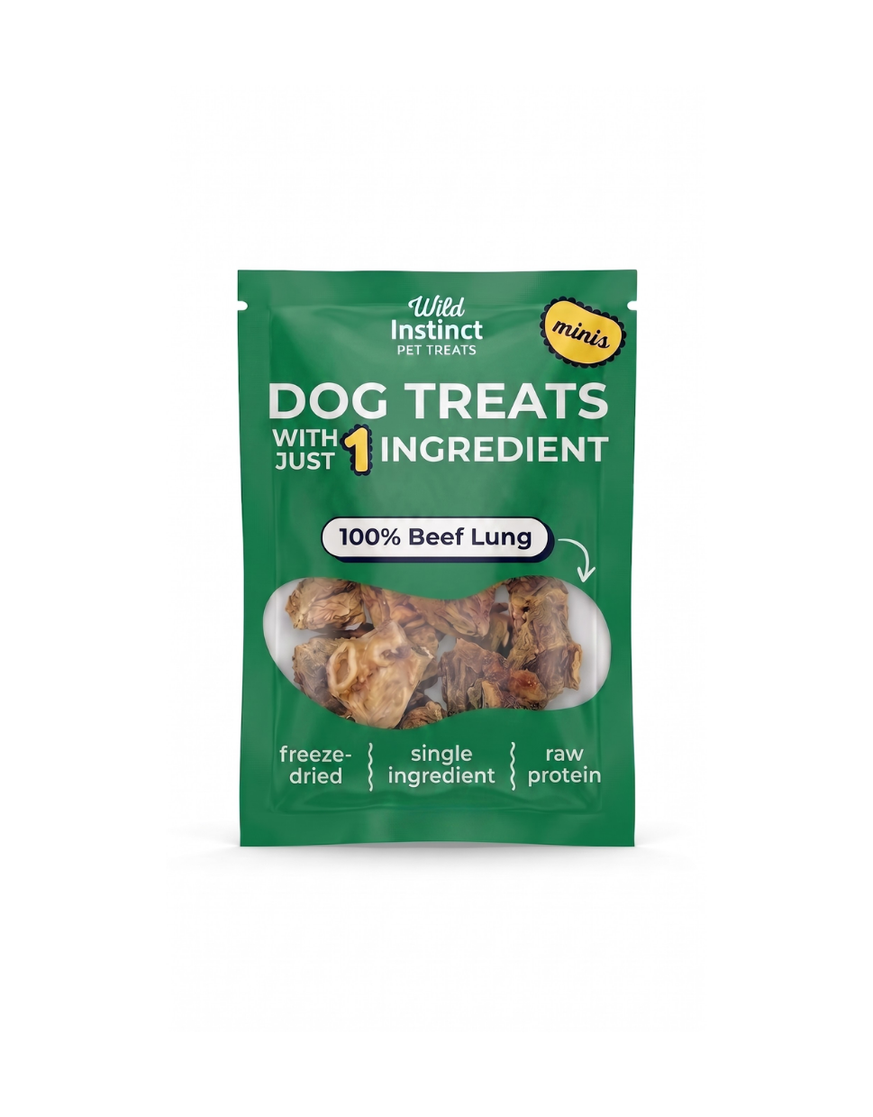 Beef Lung Minis - Dog Treats