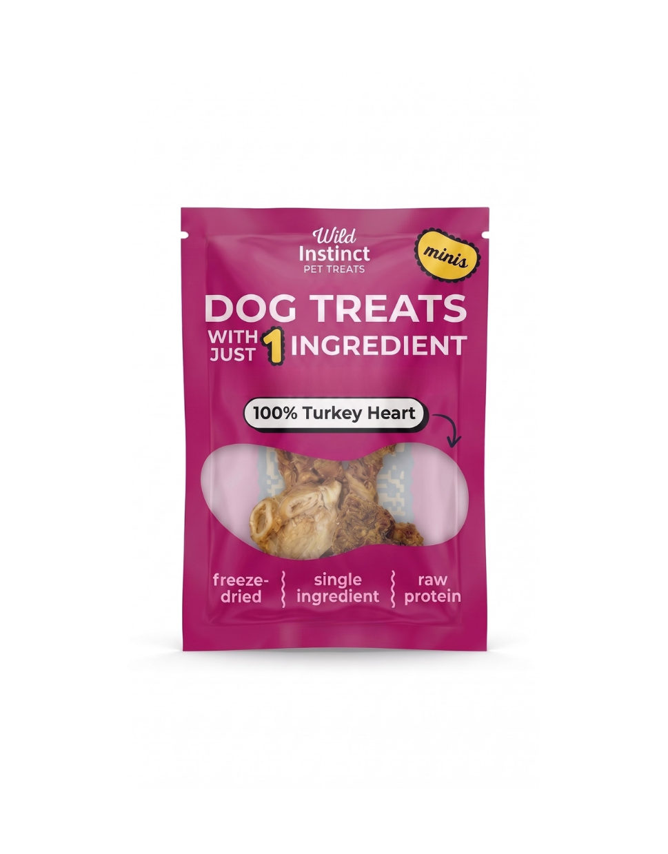 Turkey Heart Minis - Dog Treats