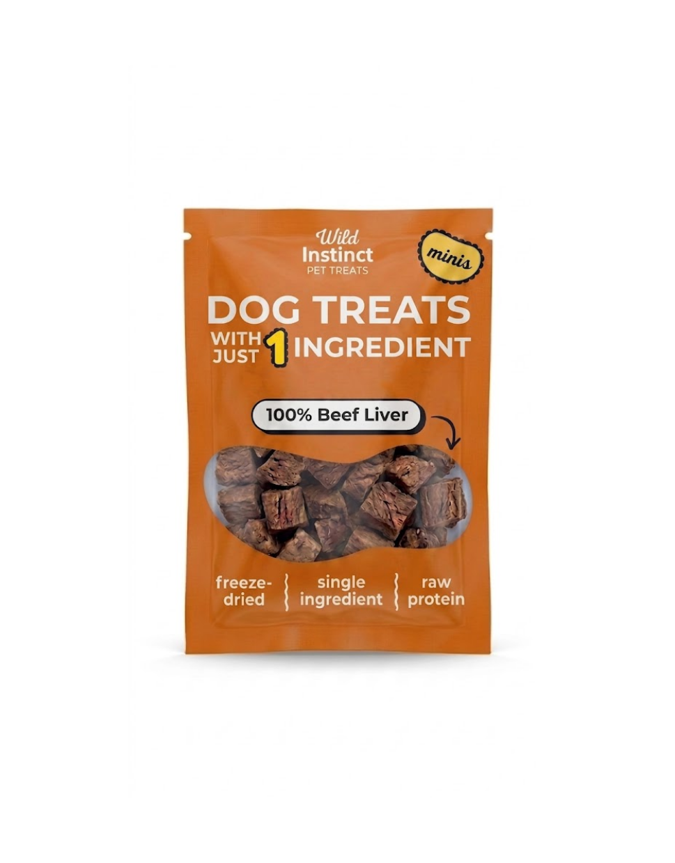 Beef Liver Minis - Dog Treats