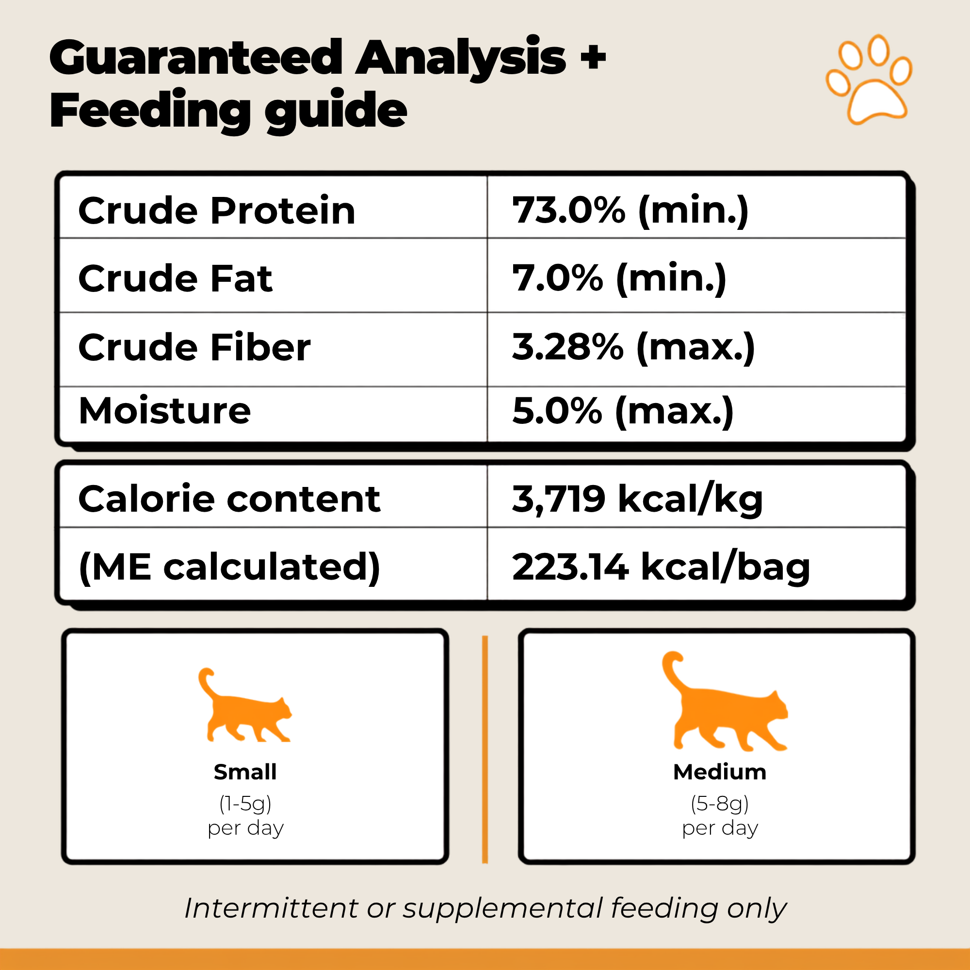 Freeze-Dried Beef Liver for Cats