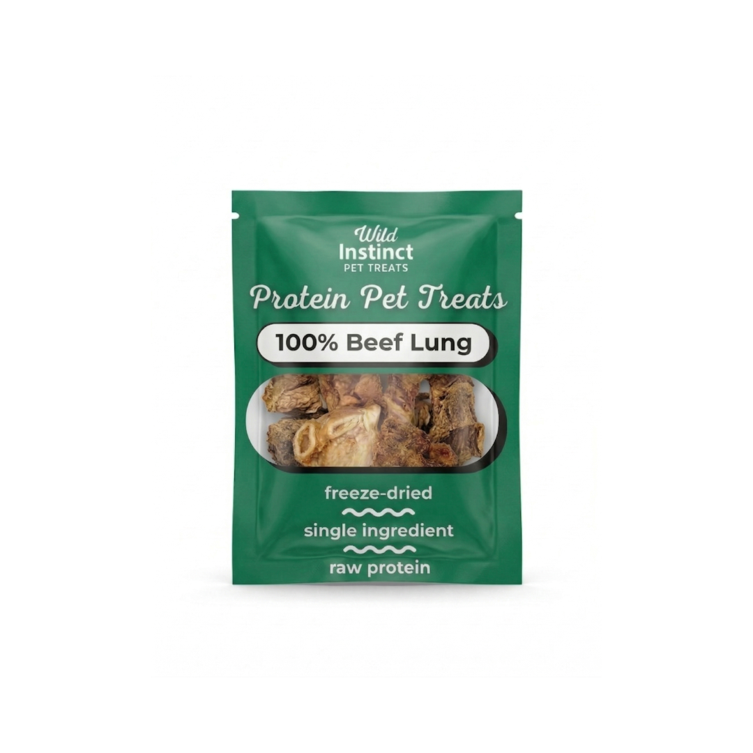 Beef Lung Minis - Dog Treats