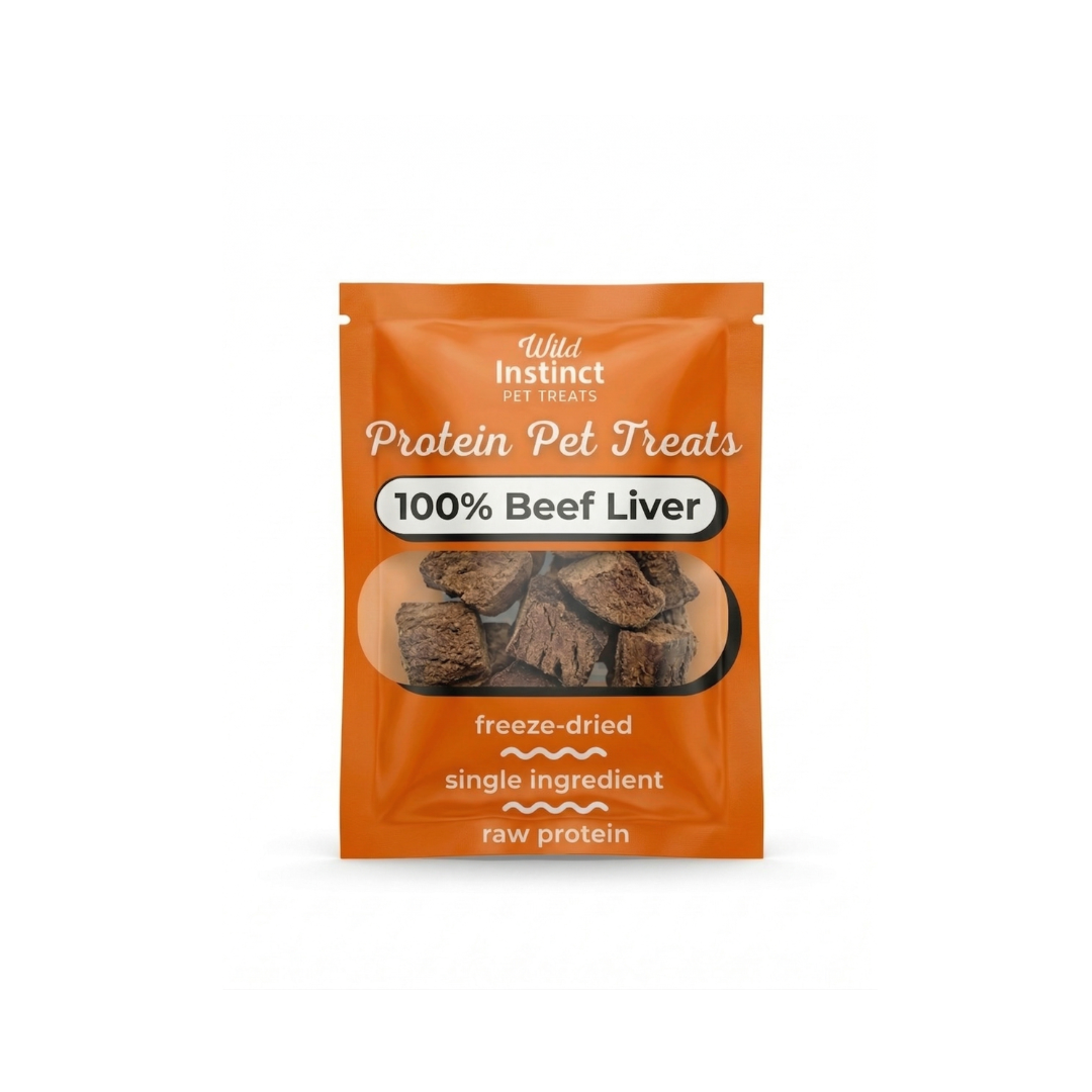 Beef Liver Minis - Dog Treats – Wild Instinct Pet