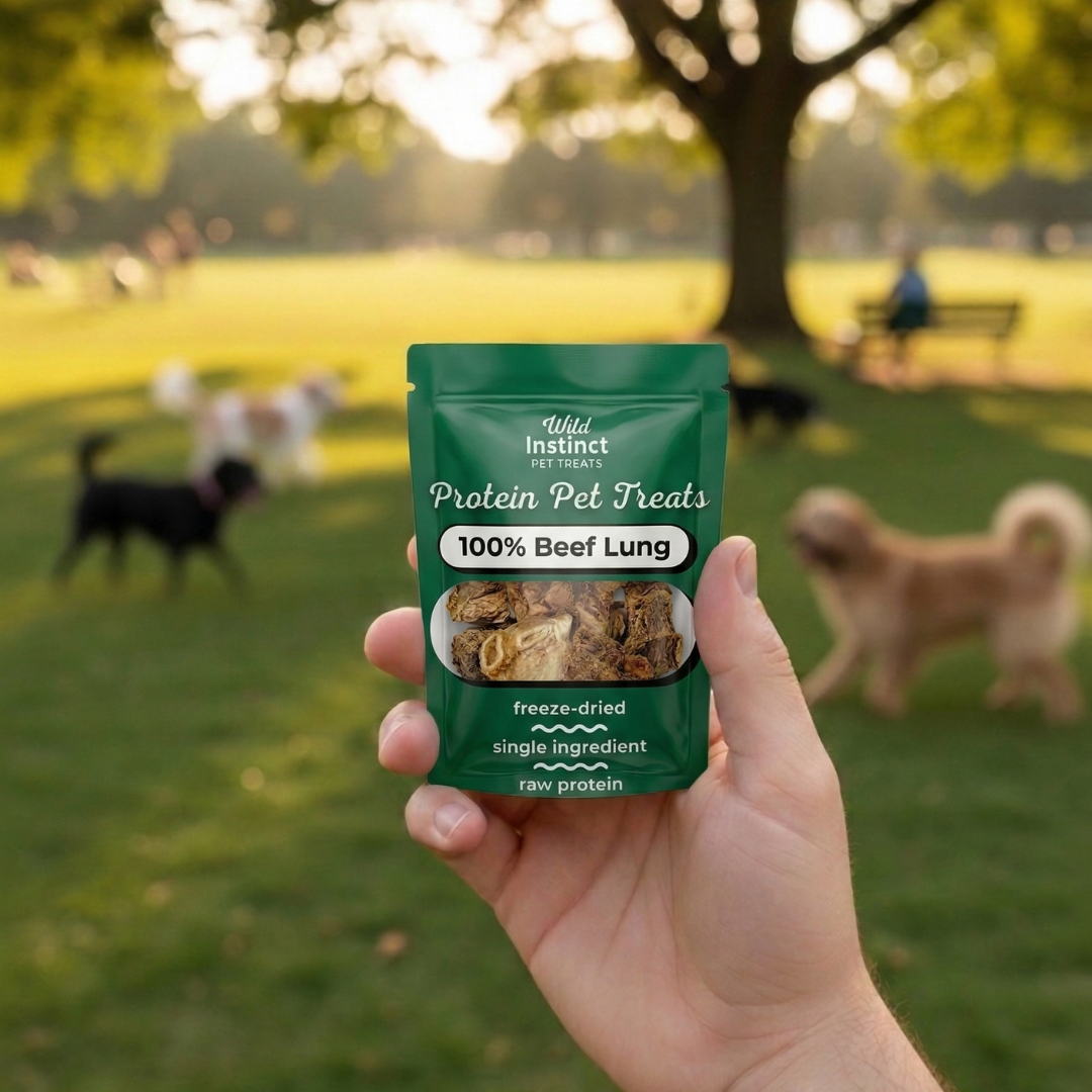 Beef Lung Minis - Dog Treats