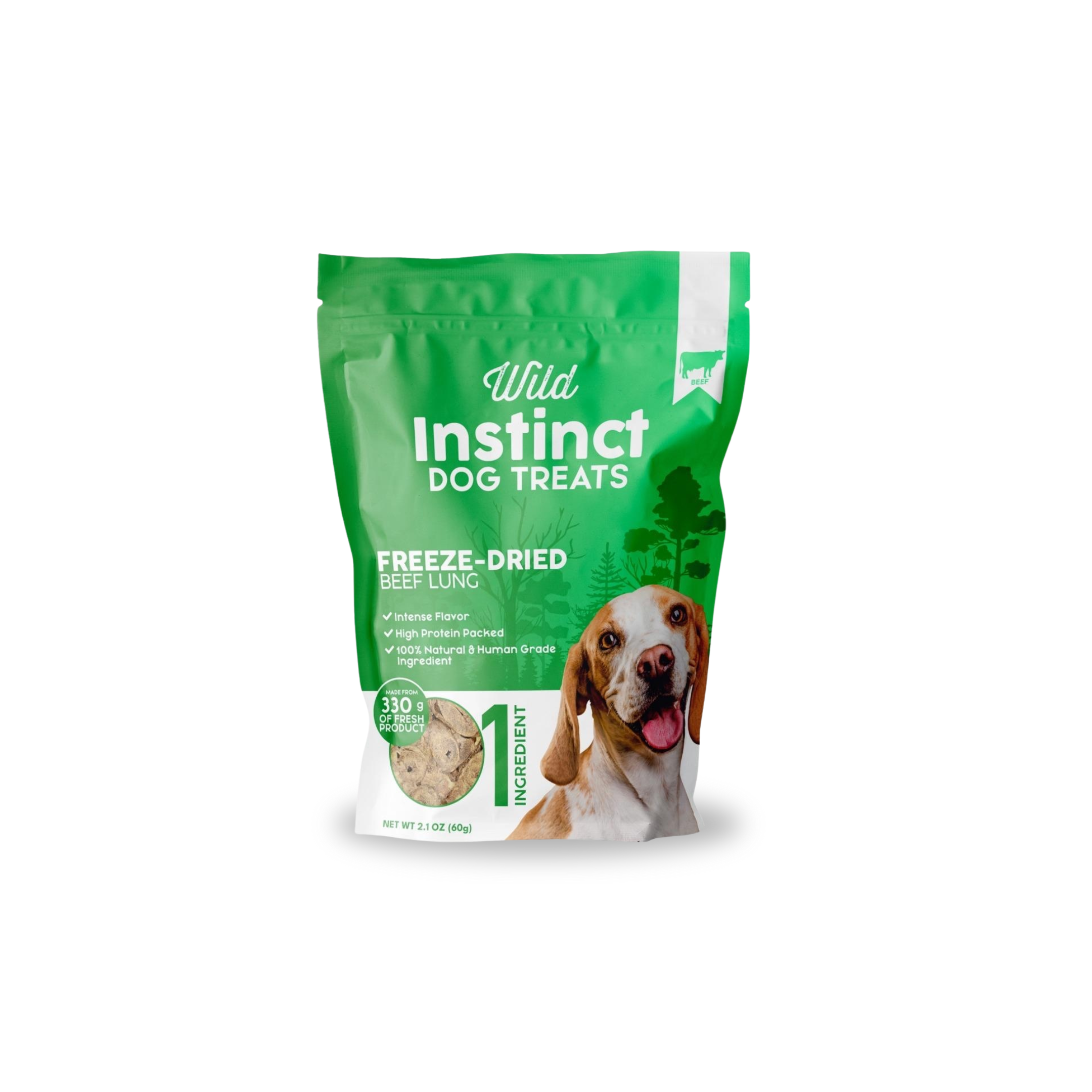Freeze-Dried Beef Lung for Dogs