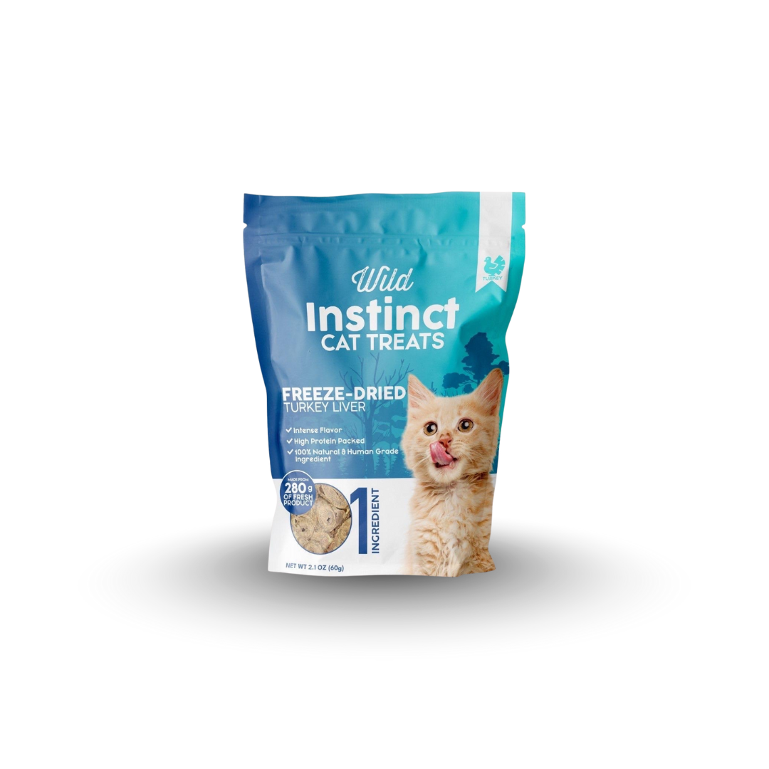Freeze-Dried Turkey Liver Cat Treats