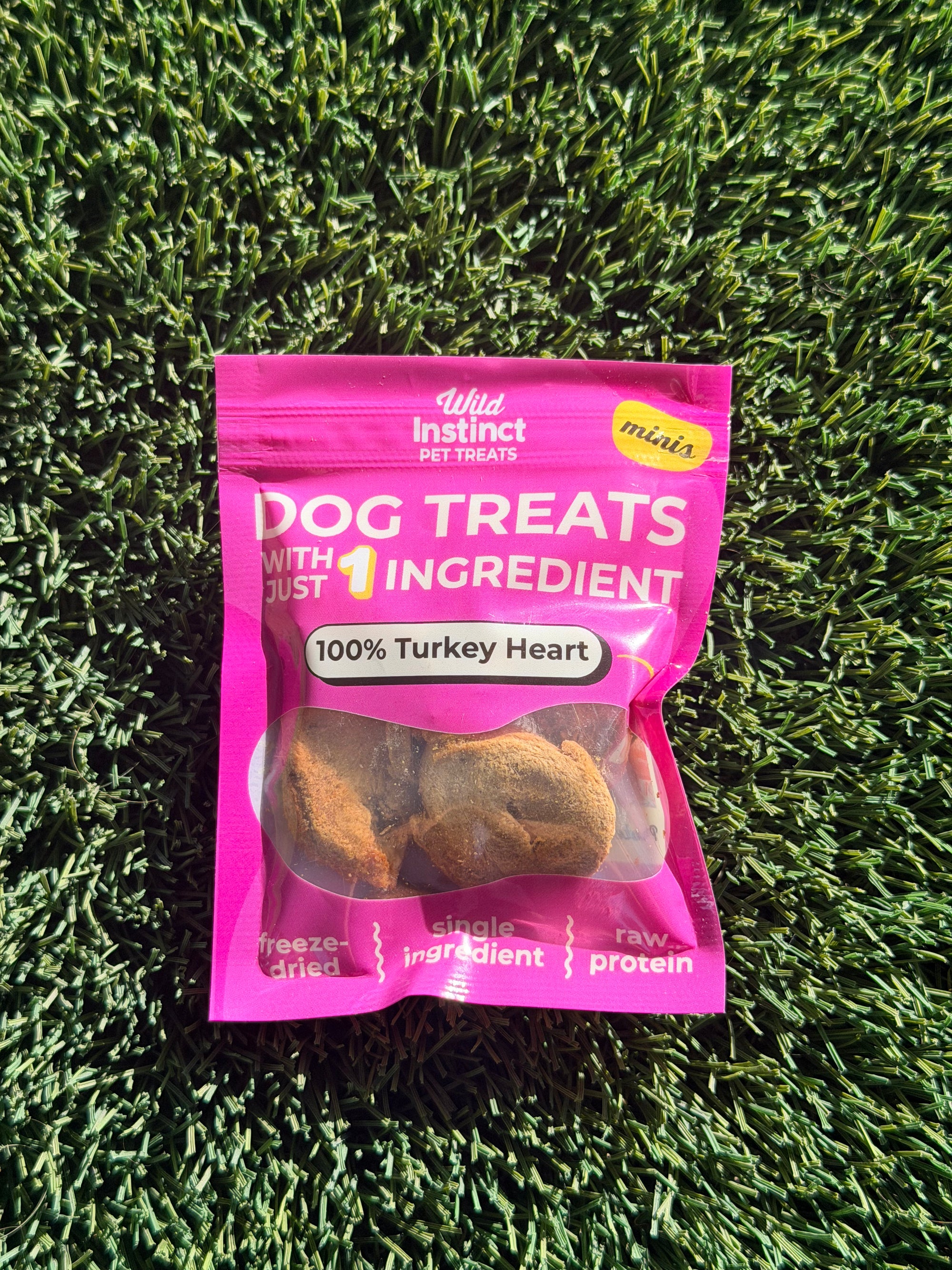 Turkey Heart Minis - Dog Treats