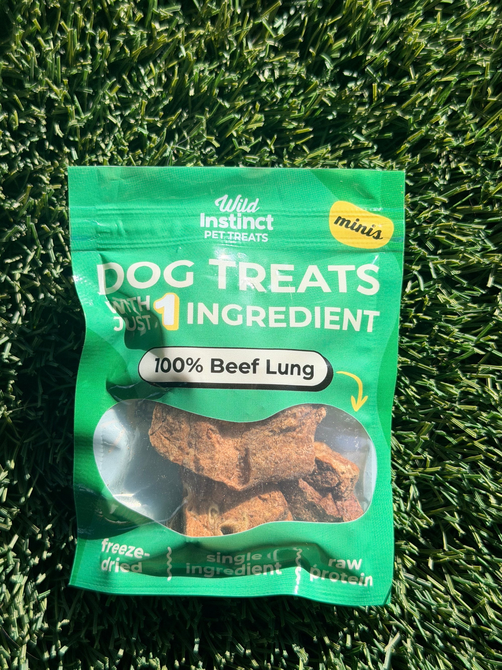 Beef Lung Minis - Dog Treats