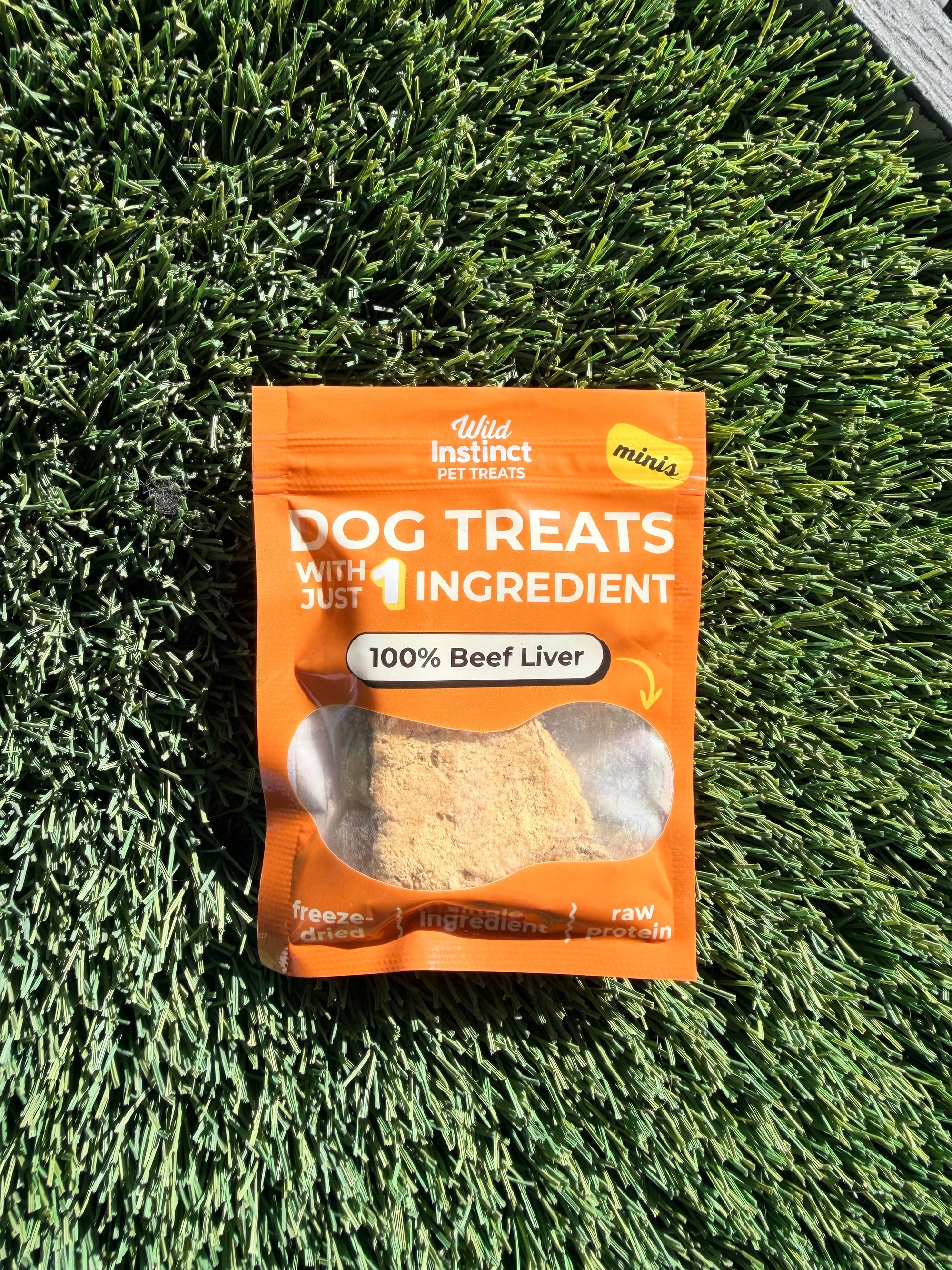 Beef Liver Minis - Dog Treats