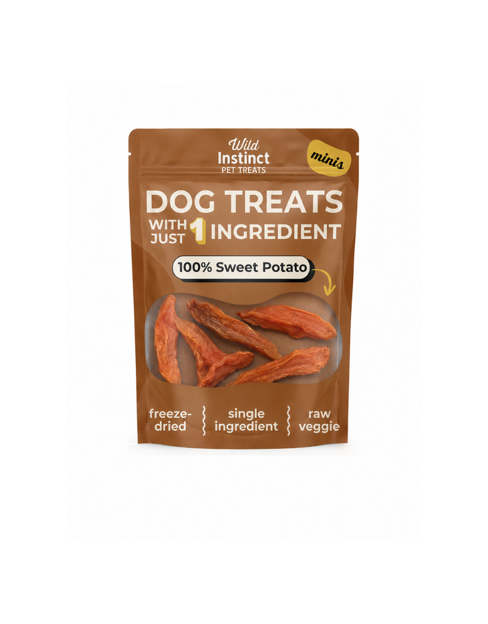 Sweet Potato Minis - Dog Treats