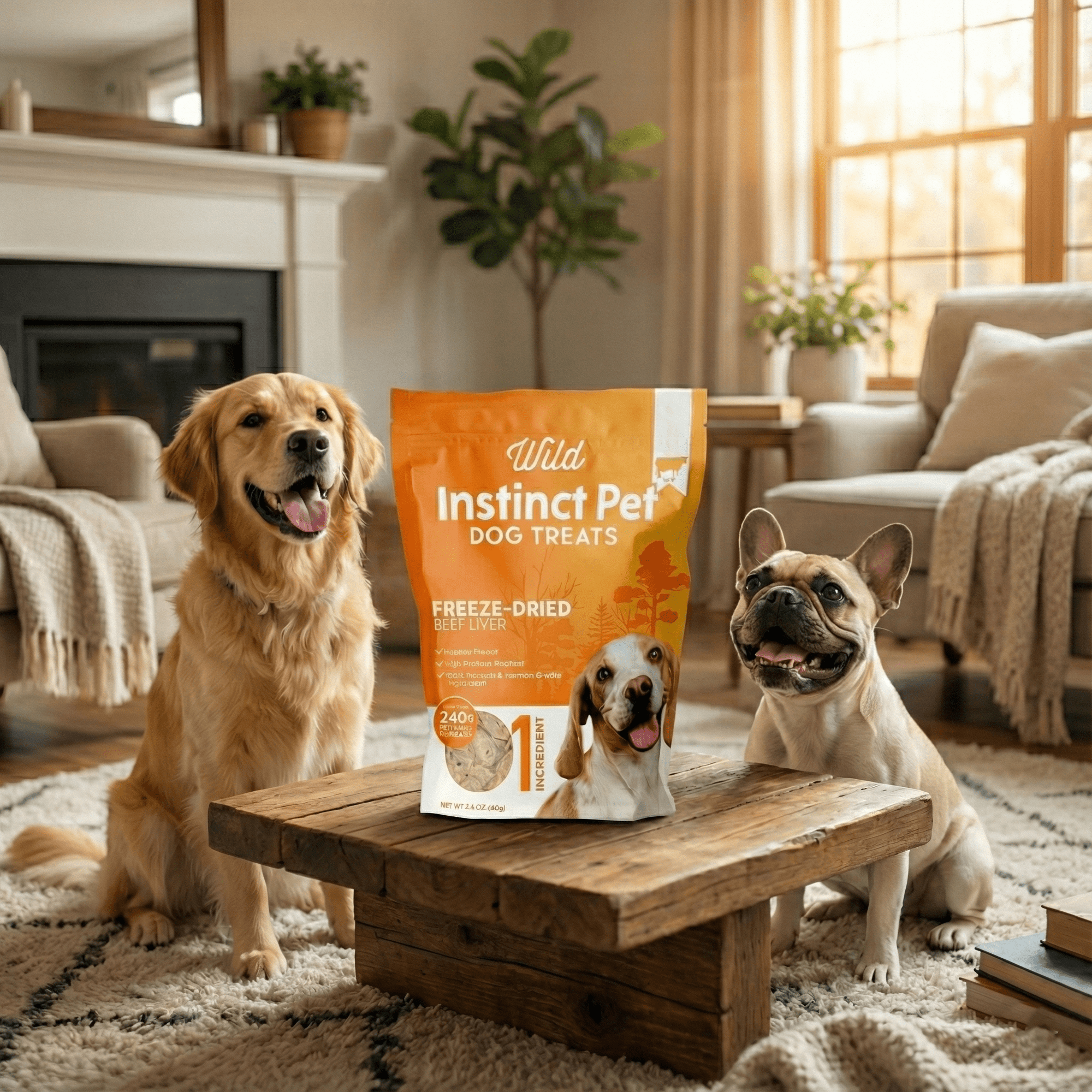 Freeze-Dried Beef Liver Dog Treats